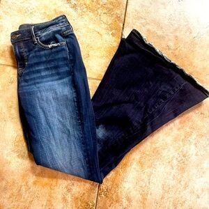 Buckle Black flare jeans